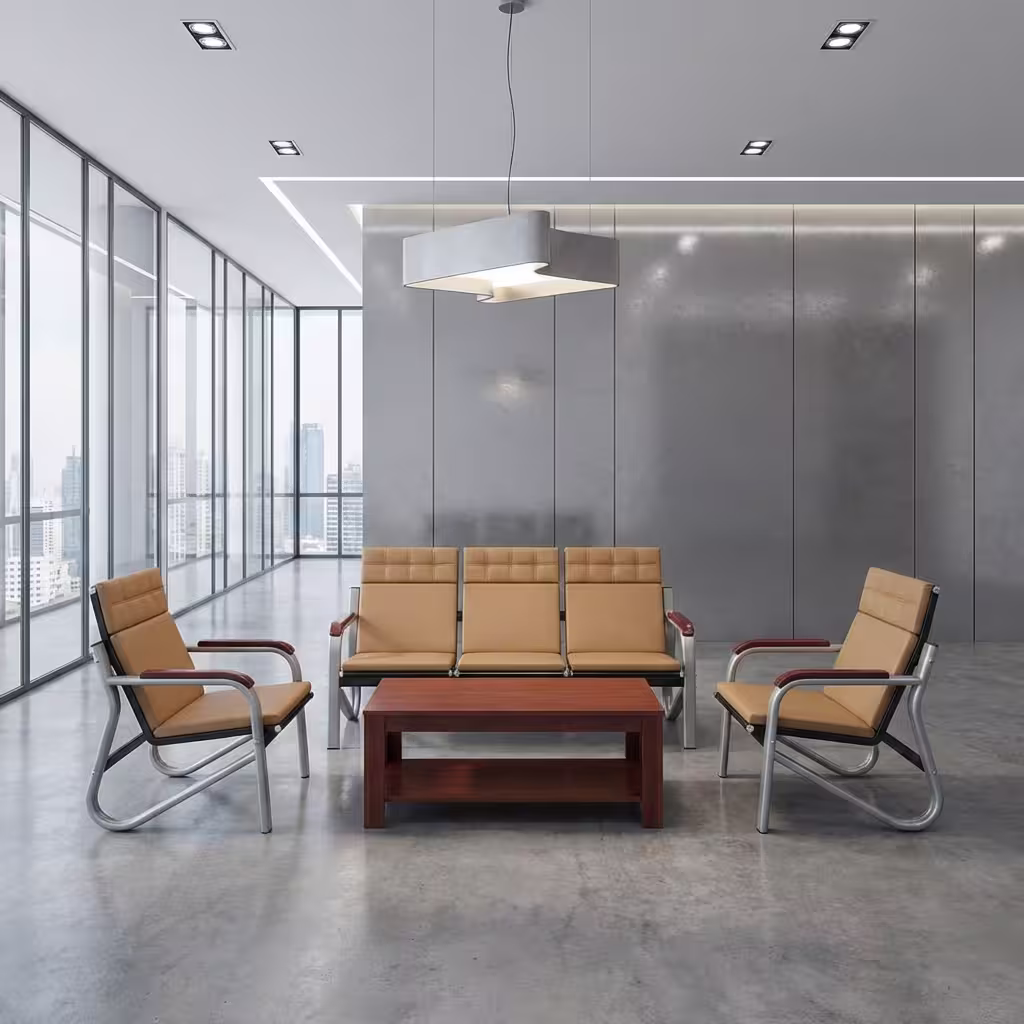 Executive Lounge Set | Premium Office Reception Seating