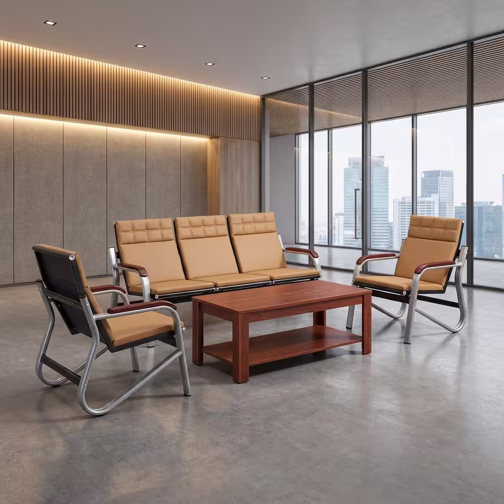 Executive Lounge Set | Premium Office Reception Seating