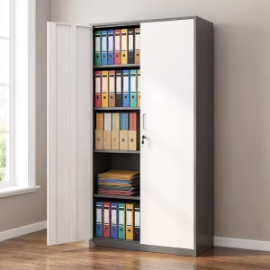 Secure Metal Filing Cabinet – Premium Multi-Shelf Organizer for Office Documents