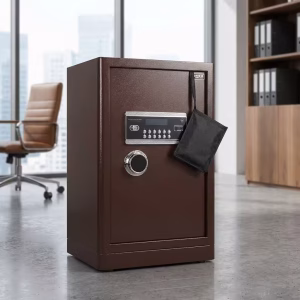 Heavy-Duty 60kg Digital Safe – Premium Dual-Lock Security for Office Valuables