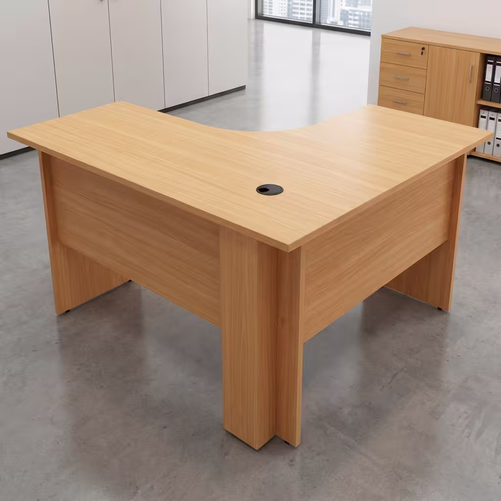 1.2m L-Shaped Office Desk