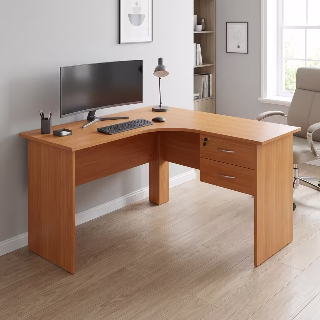 1.2m L-Shaped Office Desk