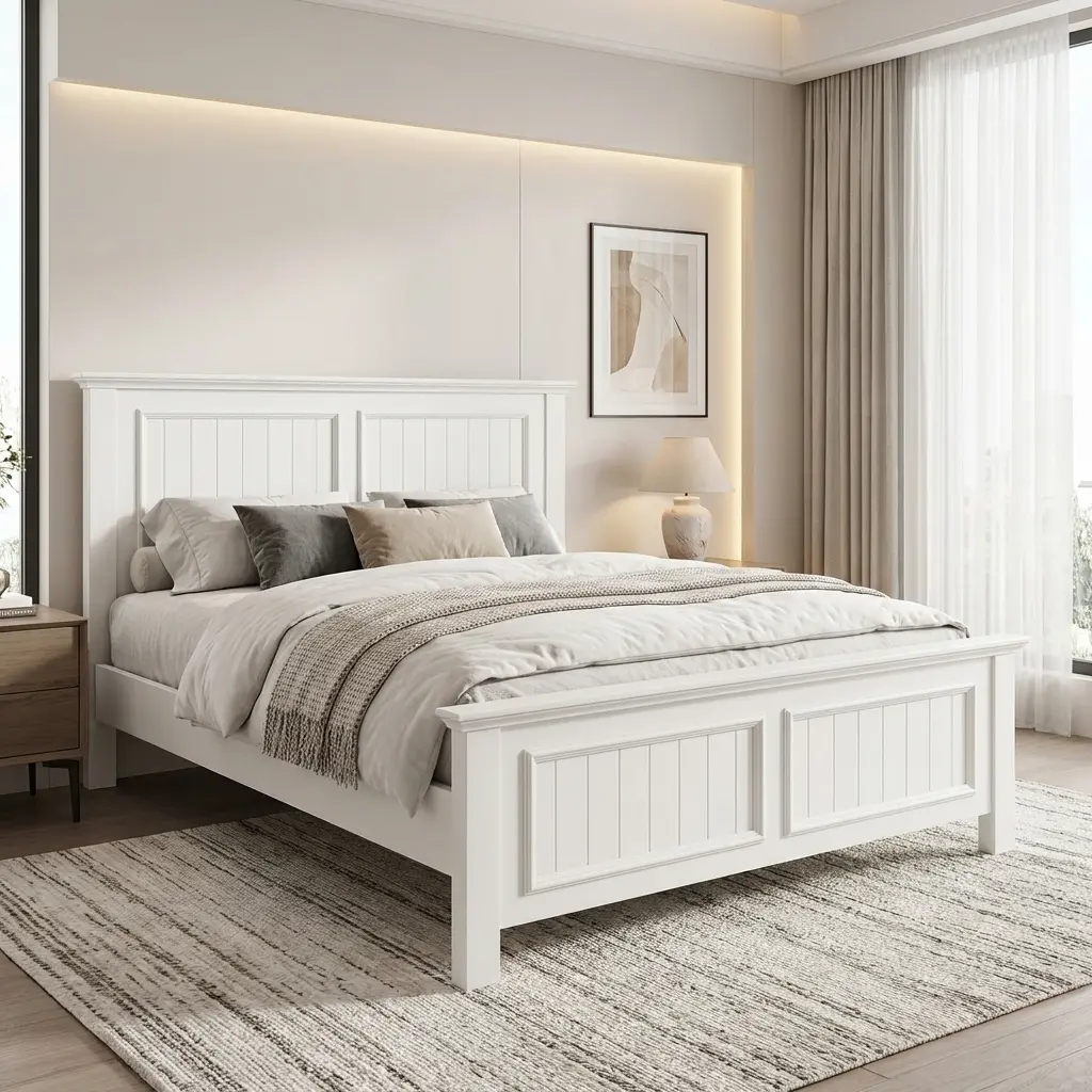 Elegant Queen Bed 150