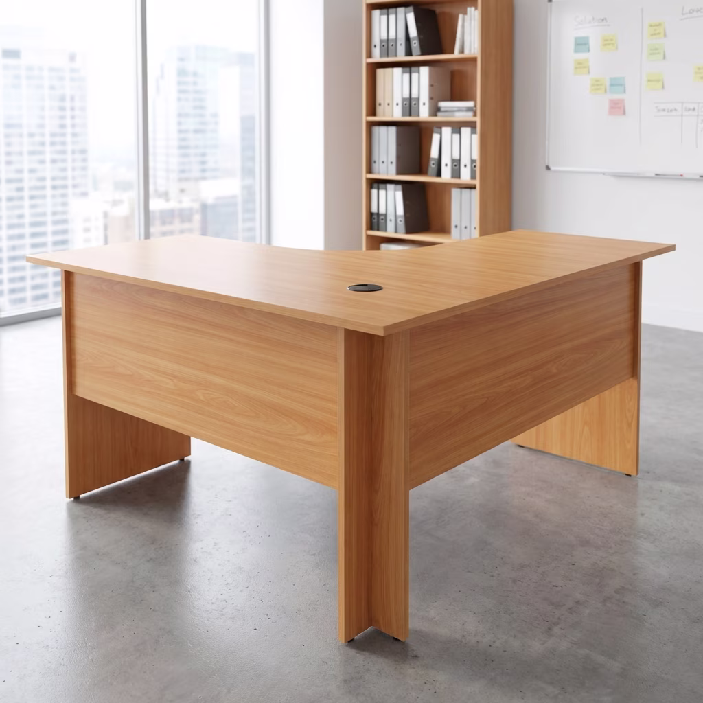 1.4m L-Shaped Study Desks