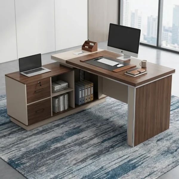 Modern Managerial Office Table - TBL Furniture