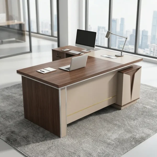 Modern Managerial Office Table - TBL Furniture