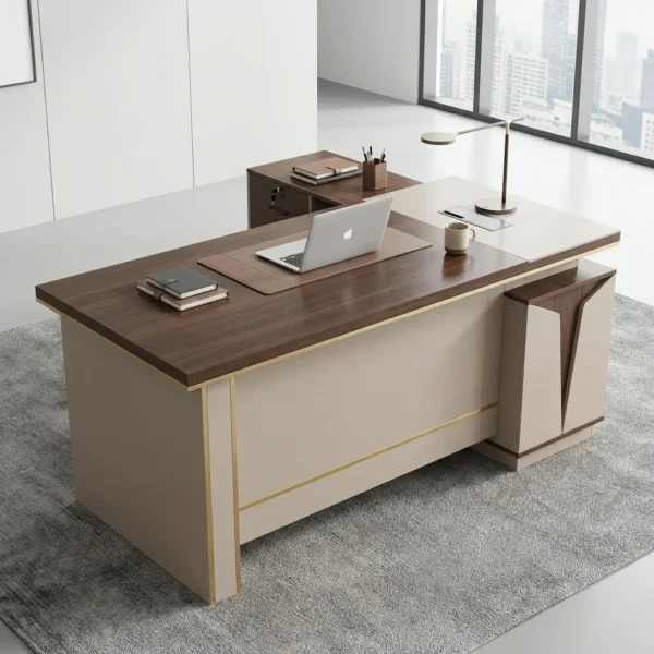 Modern Managerial Office Table - TBL Furniture