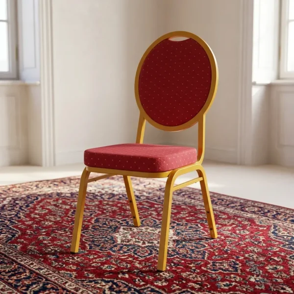 Ergonomic Red Conference Chair - TBL Furniture