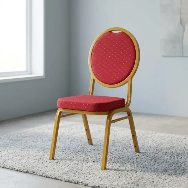 Ergonomic Red Conference Chair - TBL Furniture