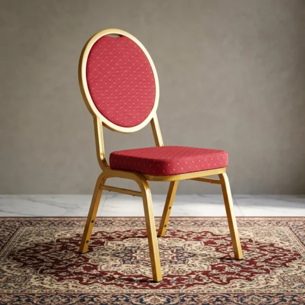 Ergonomic Red Conference Chair - TBL Furniture