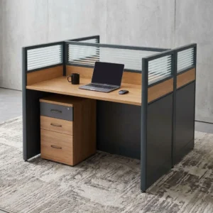 Corporate 2-Way Partition Workstation